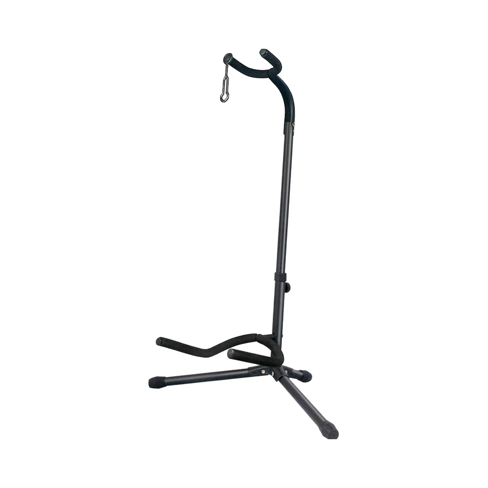 Guitar floor stand with neck